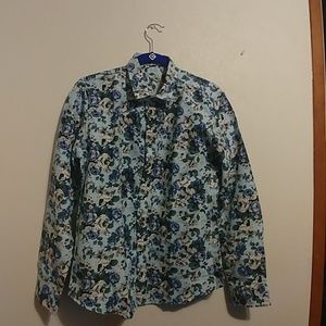 Casual long sleeve collar shirt